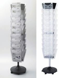 All Clear Freestanding Literature Dispenser